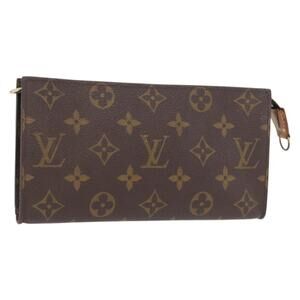 LOUIS VUITTON Monogram Bucket GM Accessory Pouch LV Auth 156073
